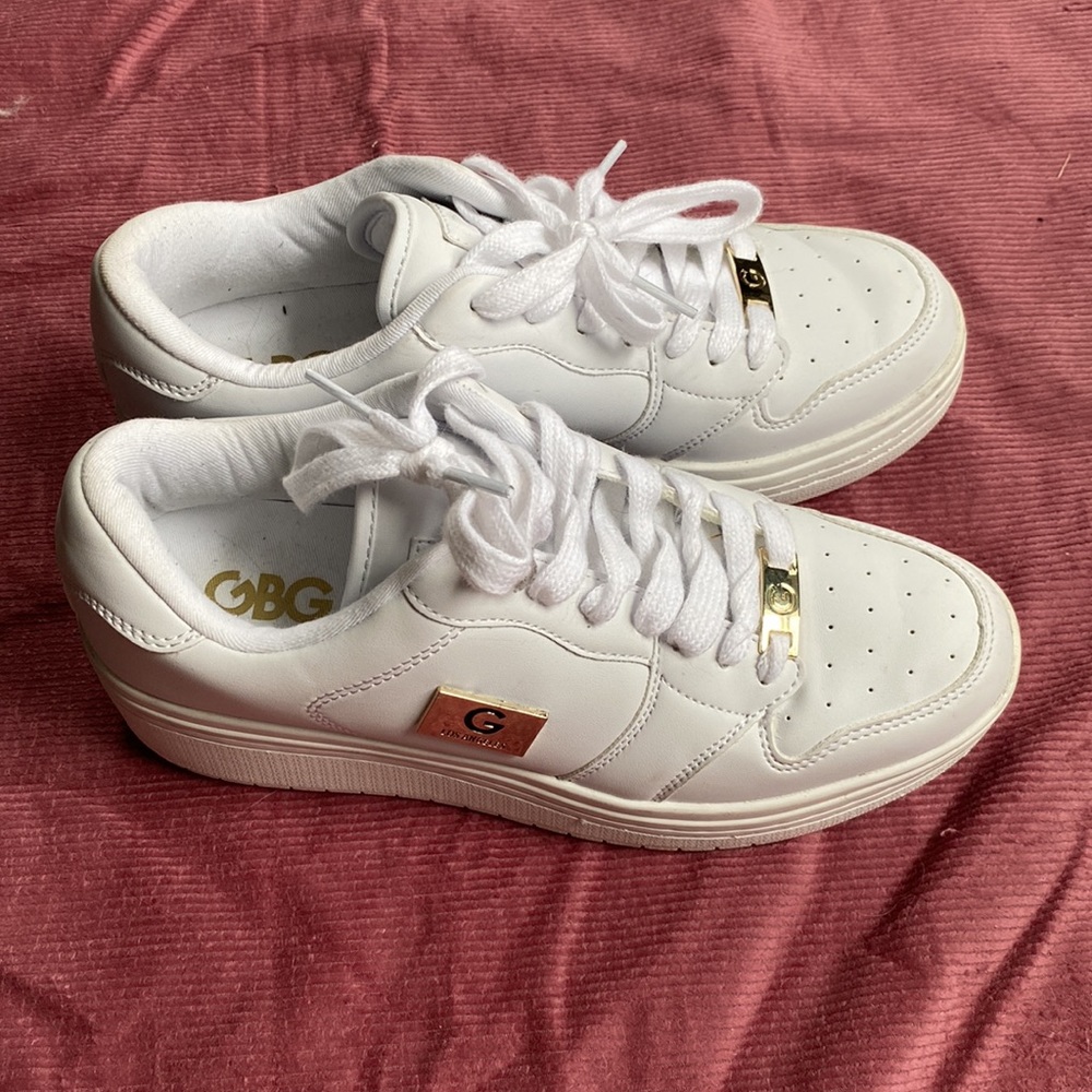 Gbg guess Los Angeles white sneakers